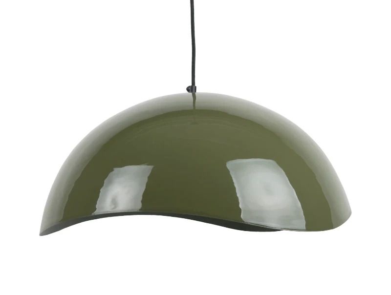 Leitmotiv Waved Large LED Hanglamp | 1x E14 15W | Jungle green