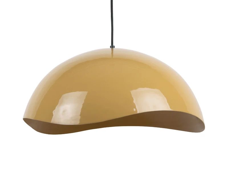 Leitmotiv Waved Large LED Hanglamp | 1x E14 15W | Honey yellow