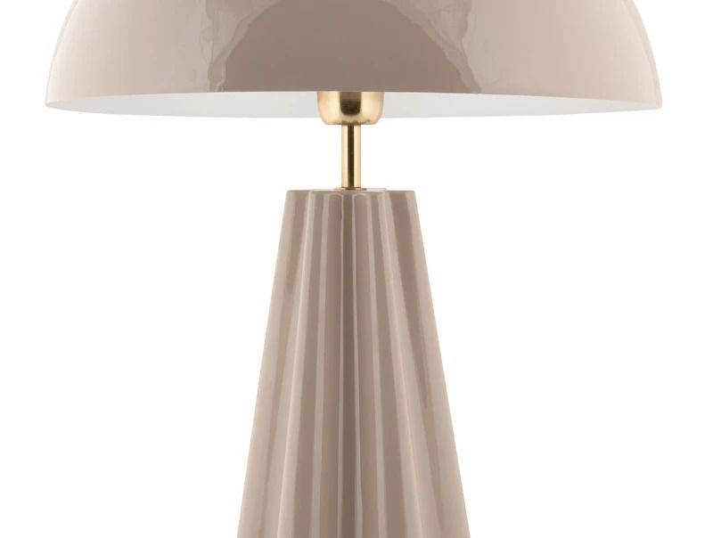 Leitmotiv Amplio XL LED Tafellamp | 1x E27 15W | Warm grey