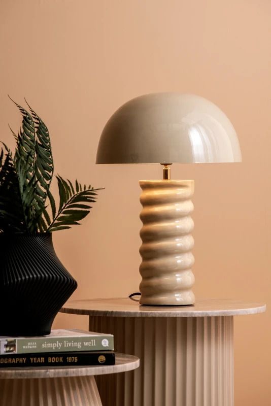 Leitmotiv Gracio LED Tafellamp | 1x E27 15W | Soft brown