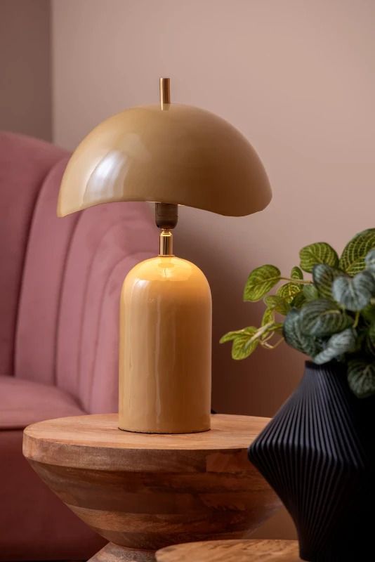 Leitmotiv Querido LED Tafellamp | 1x E14 15W | Honey yellow