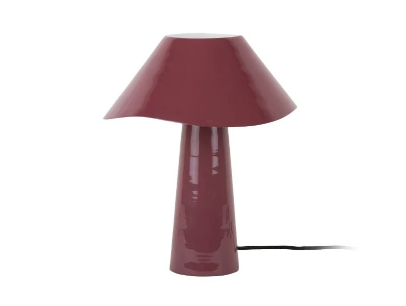 Leitmotiv Ameno LED Tafellamp | 1x E14 15W | Dark mauve