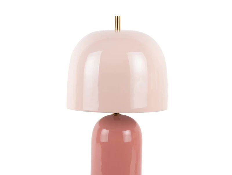 Leitmotiv Rico LED Tafellamp | 1x E14 15W | Tan rose & soft pink