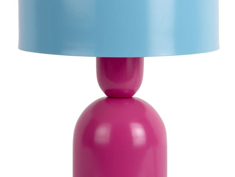 Leitmotiv Double Funky LED Tafellamp | 1x E27 25W | Bright pink & soft blue