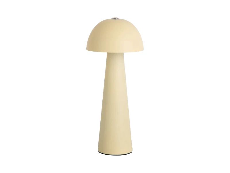 Leitmotiv Mini LED Dome Tafellamp | 1.5W | Oplaadbaar | Soft Yellow