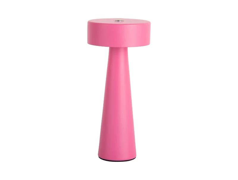 Leitmotiv Mini LED Ring Tafellamp | 1.5W | Oplaadbaar | Bright Pink