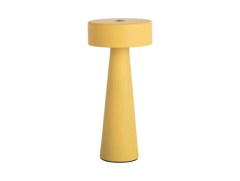 Leitmotiv Mini LED Ring Tafellamp | 1.5W | Oplaadbaar | Bright Yellow