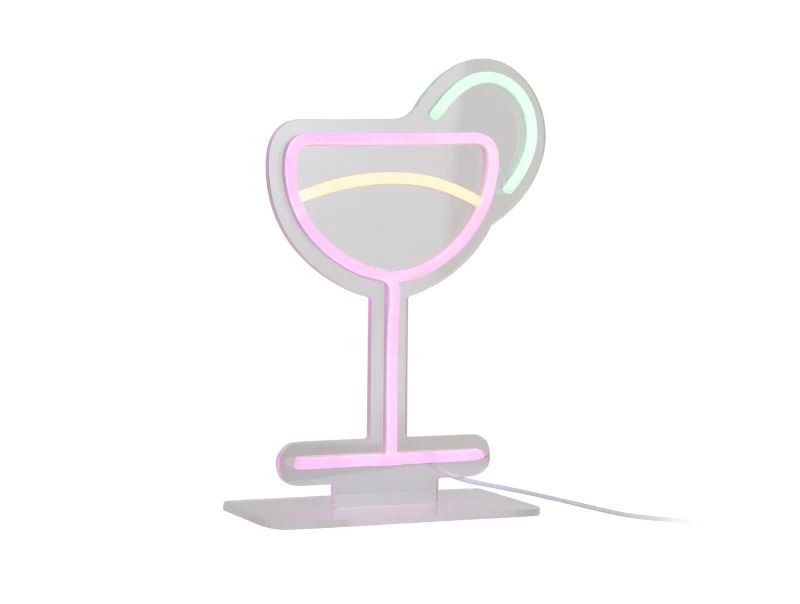 Leitmotiv Neon Light Cocktail LED Tafellamp | 5W | Multicolor