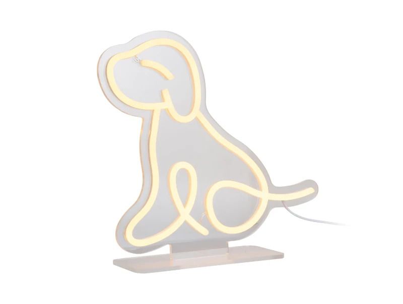 Leitmotiv Neon Light Sitting LED Tafellamp | 5W | Yellow