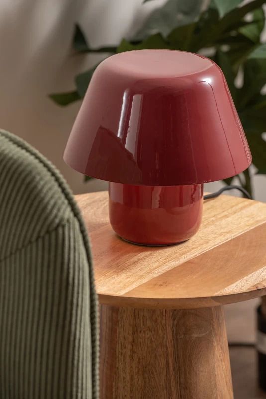 Leitmotiv Afan LED Tafellamp | 1x E14 15W | Red ochre