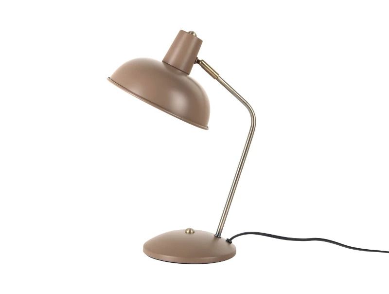 Leitmotiv Hood LED Tafellamp | 1x E14 40W | Saddle brown