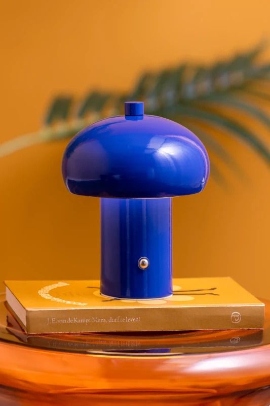 Leitmotiv Retro Seta LED Tafellamp | 0.8W | Cobalt blue