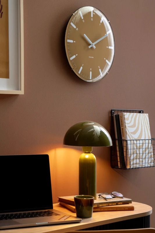 Leitmotiv Atrayente LED Tafellamp | 1x E27 25W | Army green