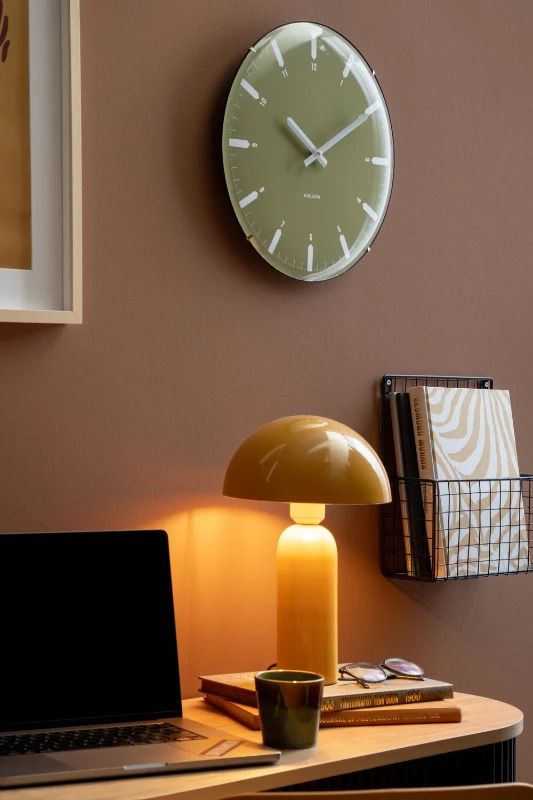 Leitmotiv Atrayente LED Tafellamp | 1x E27 25W | Ochre yellow