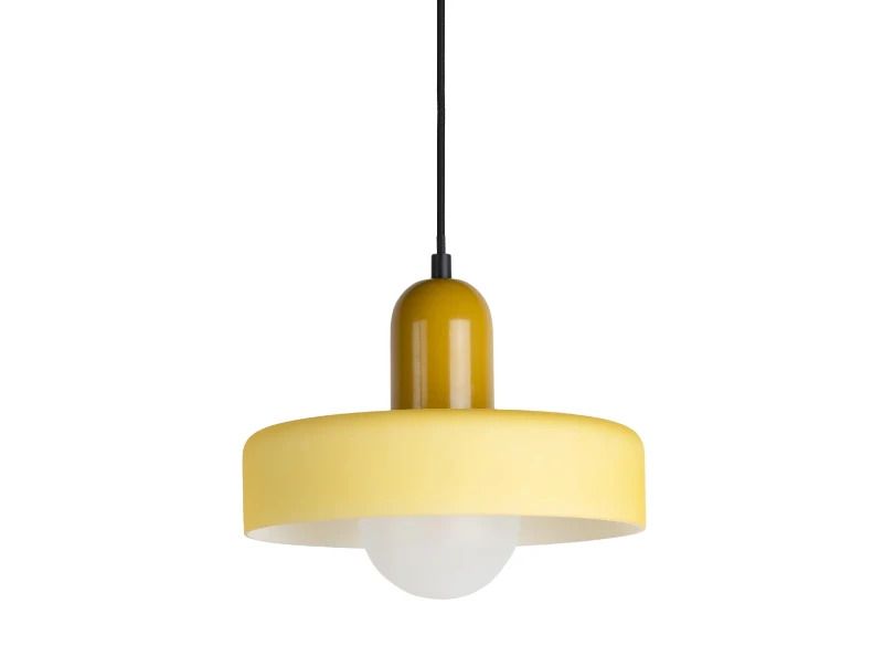 Leitmotiv Opaco Grato LED Hanglamp | 1x G9 5W | Ochre yellow & soft yellow