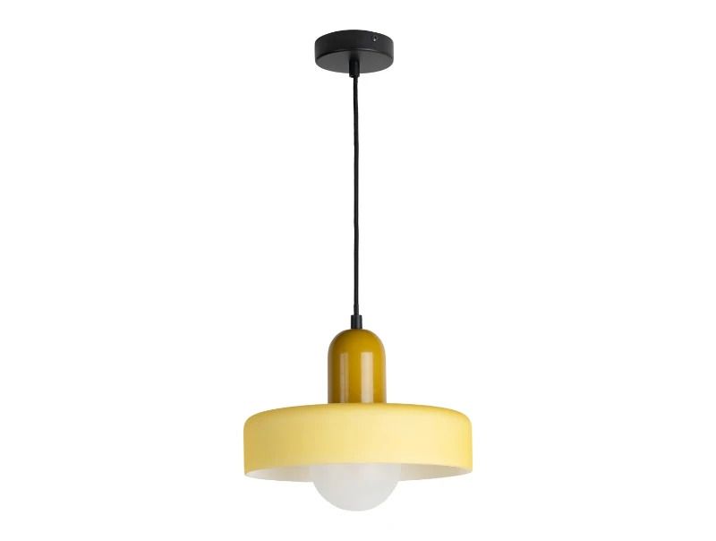 Leitmotiv Opaco Grato LED Hanglamp | 1x G9 5W | Ochre yellow & soft yellow