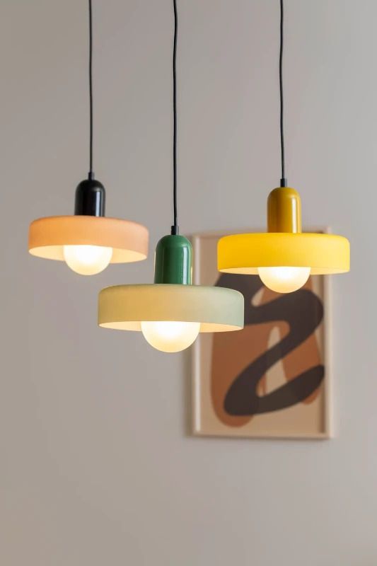 Leitmotiv Opaco Grato LED Hanglamp | 1x G9 5W | Ochre yellow & soft yellow