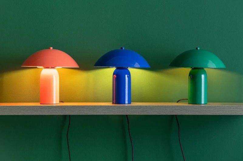 Leitmotiv Asuto LED Tafellamp | 1x E27 25W | Retro green