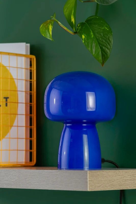 Leitmotiv Fervor LED Tafellamp | 1x E14 25W | Cobalt blue