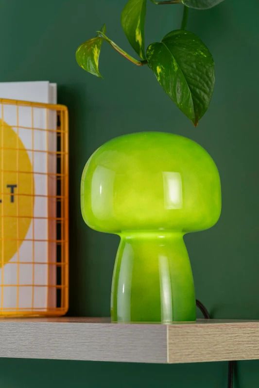 Leitmotiv Fervor LED Tafellamp | 1x E14 25W | Retro green