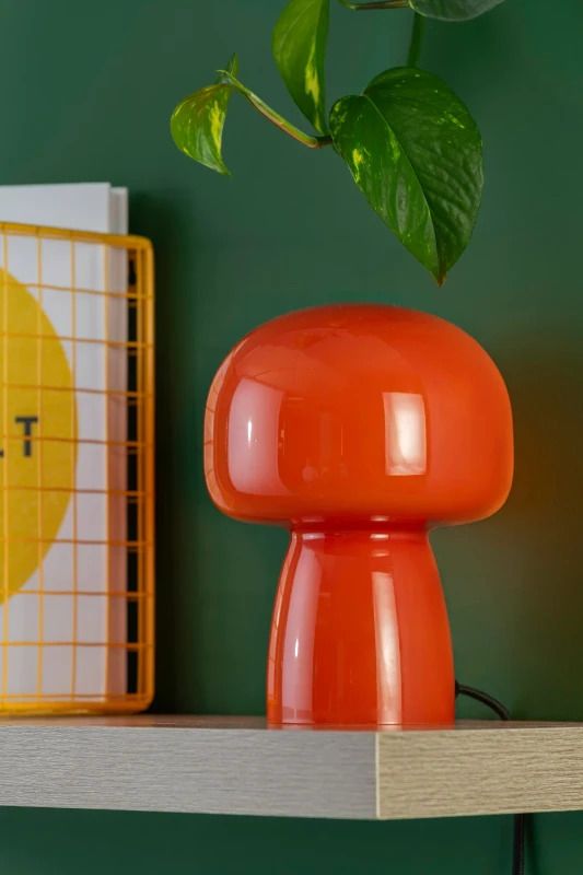 Leitmotiv Fervor LED Tafellamp | 1x E14 25W | Brilliant orange