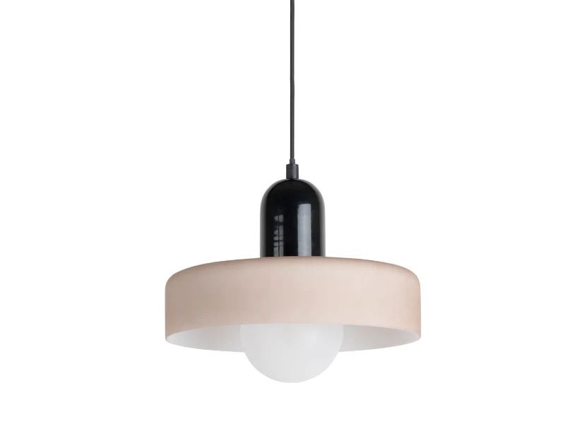 Leitmotiv Opaco Grato LED Hanglamp | 1x G9 5W | Black w. warm grey