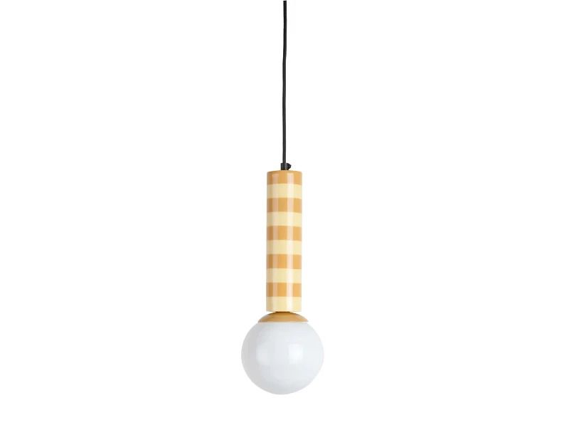 Leitmotiv Rayado LED Hanglamp | 1x E14 15W | Ochre yellow & soft yellow