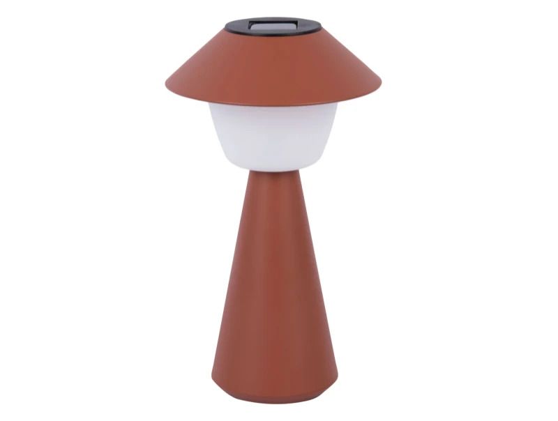 Leitmotiv Marioneta Solar LED Tafellamp | 0.06W | Iron red