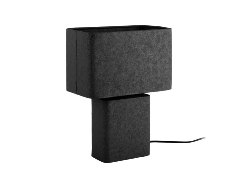 Leitmotiv Boaz Recto LED Tafellamp | 1x E27 25W | Black