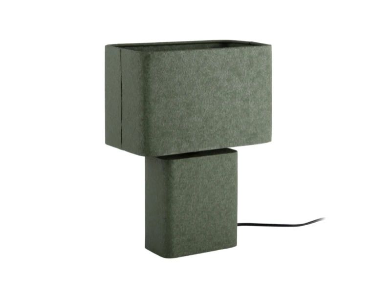 Leitmotiv Boaz Recto LED Tafellamp | 1x E27 25W | Jungle green
