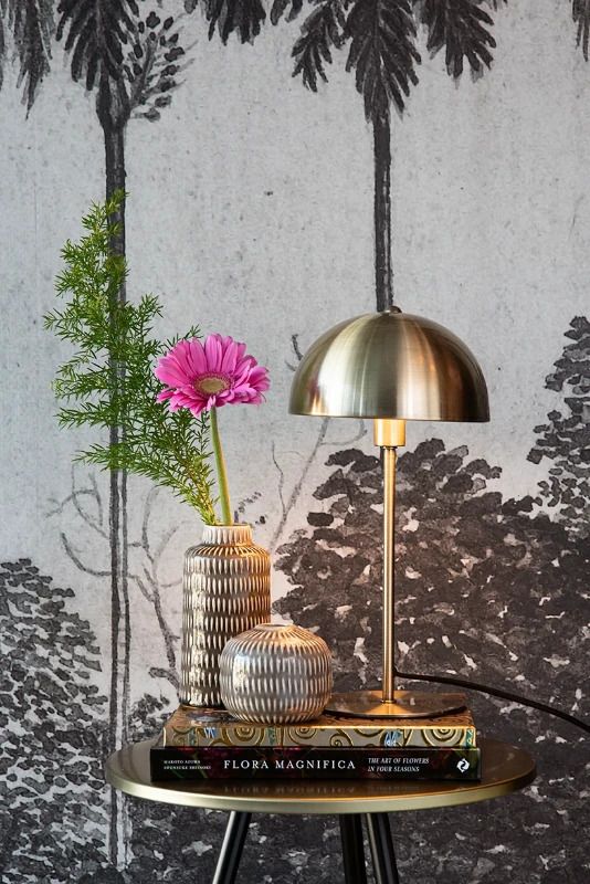 Leitmotiv Bonnet LED Tafellamp | 1x E14 25W | Brushed gold