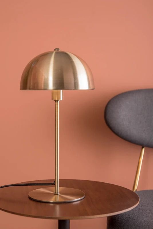 Leitmotiv Bonnet LED Tafellamp | 1x E14 25W | Brushed gold