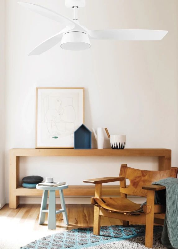Plafondventilator Lucci Air Bronx | 132 cm | Indoor | Inclusief Lamp | Wit