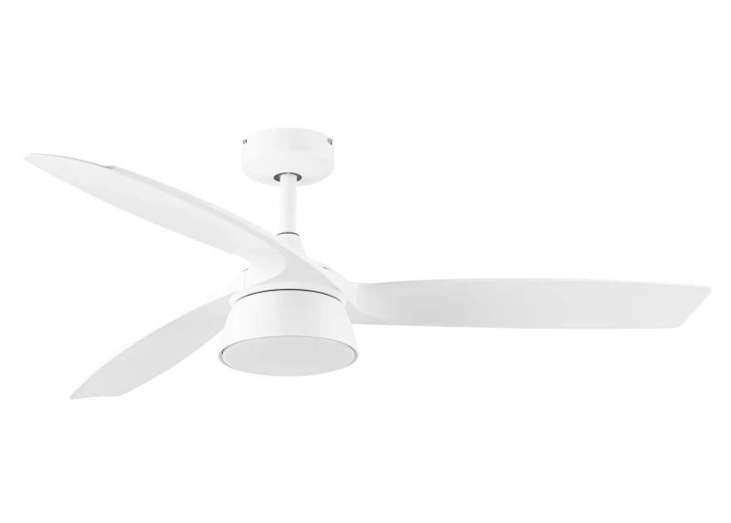 Plafondventilator Lucci Air Bronx | 132 cm | Indoor | Inclusief Lamp | Wit