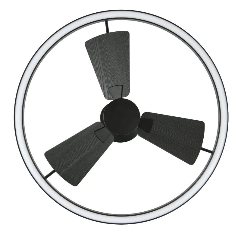 Plafondventilator Lucci Air Cessna | 70 cm | Indoor | Inclusief Lamp | Zwart