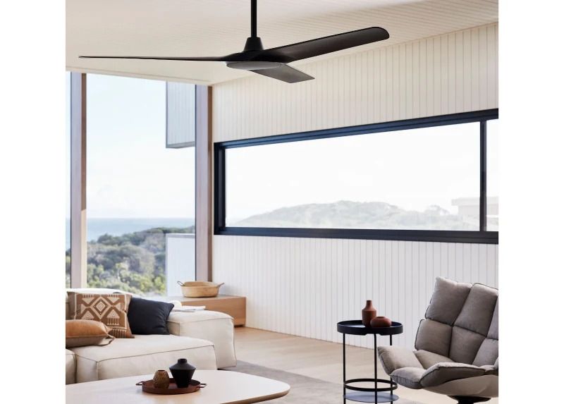 Plafondventilator Lucci Air Abyss | 142 cm | Indoor | Zwart
