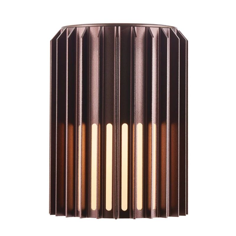 Nordlux Aludra LED Wandlamp | 1x E27 Max 15W | ip44 | Dimbaar | Bruin