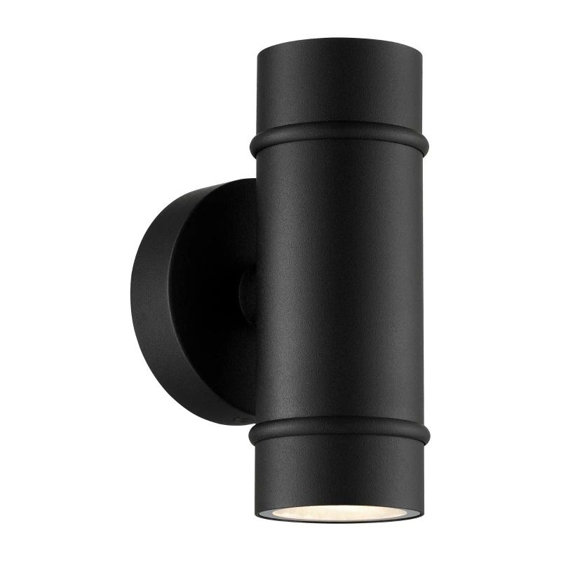 Nordlux Artilus LED Wandlamp | 2x GU10 Max 25W | ip54 | Dimbaar | Zwart