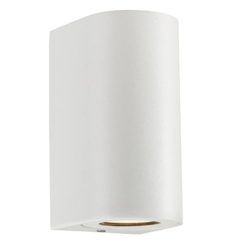 Nordlux Canto LED Wandlamp | 2x GU10 Max 28W | ip44 | Dimbaar | Wit