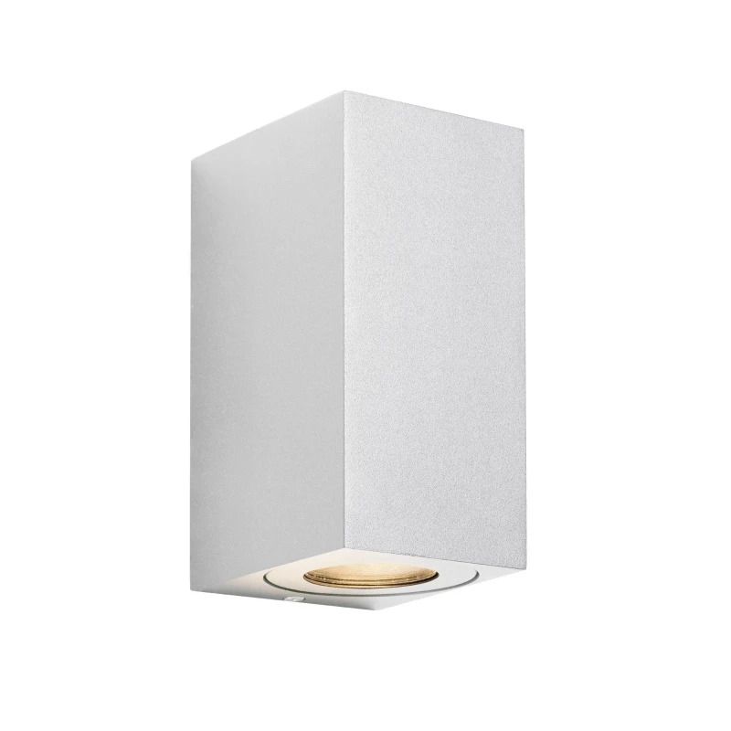 Nordlux Canto LED Wandlamp | 2x GU10 Max 28W | ip44 | Dimbaar | Wit