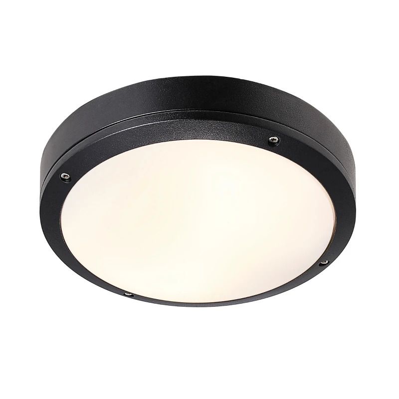 Nordlux Desi LED Plafondlamp | 2x E27 Max 12W | ip44 | Dimbaar | Zwart