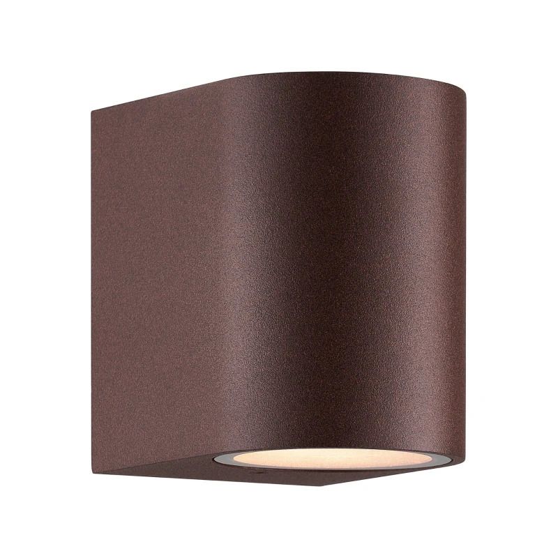 Nordlux Dion LED Wandlamp | 1x GU10 Max 25W | ip44 | Dimbaar | Bruin