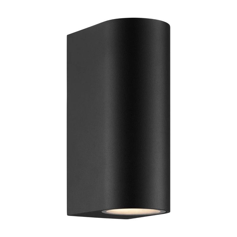 Nordlux Dion LED Wandlamp | 2x GU10 Max 25W | ip44 | Dimbaar | Zwart