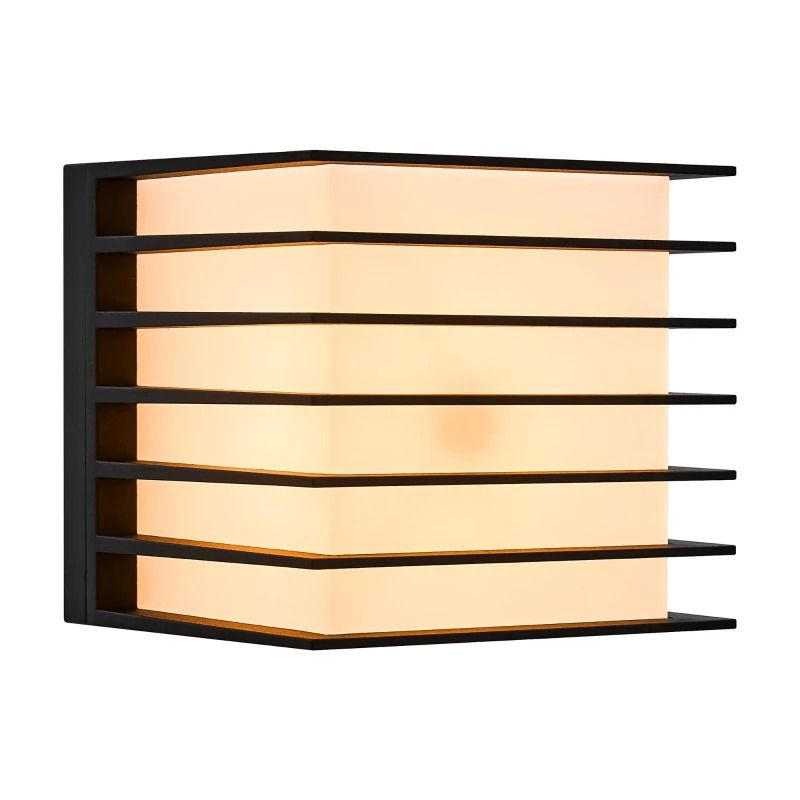 Nordlux Fluctus LED Wandlamp | 1x E27 Max 15W | ip44 | Dimbaar | Zwart
