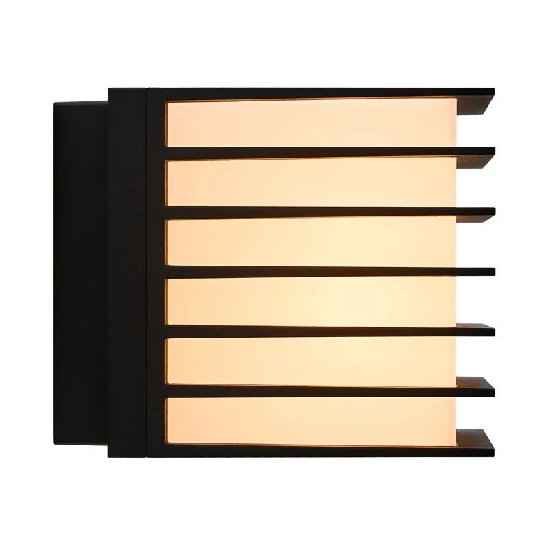 Nordlux Fluctus LED Wandlamp | 1x E27 Max 15W | ip44 | Dimbaar | Zwart
