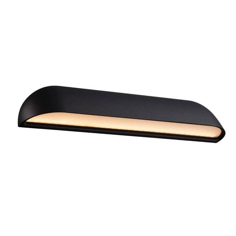 Nordlux Front LED Wandlamp | 13.9W 3000K 850lm 830 | ip44 | Zwart