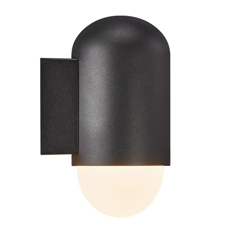 Nordlux Heka LED Wandlamp | 1x E27 Max 60W | ip44 | Dimbaar | Zwart