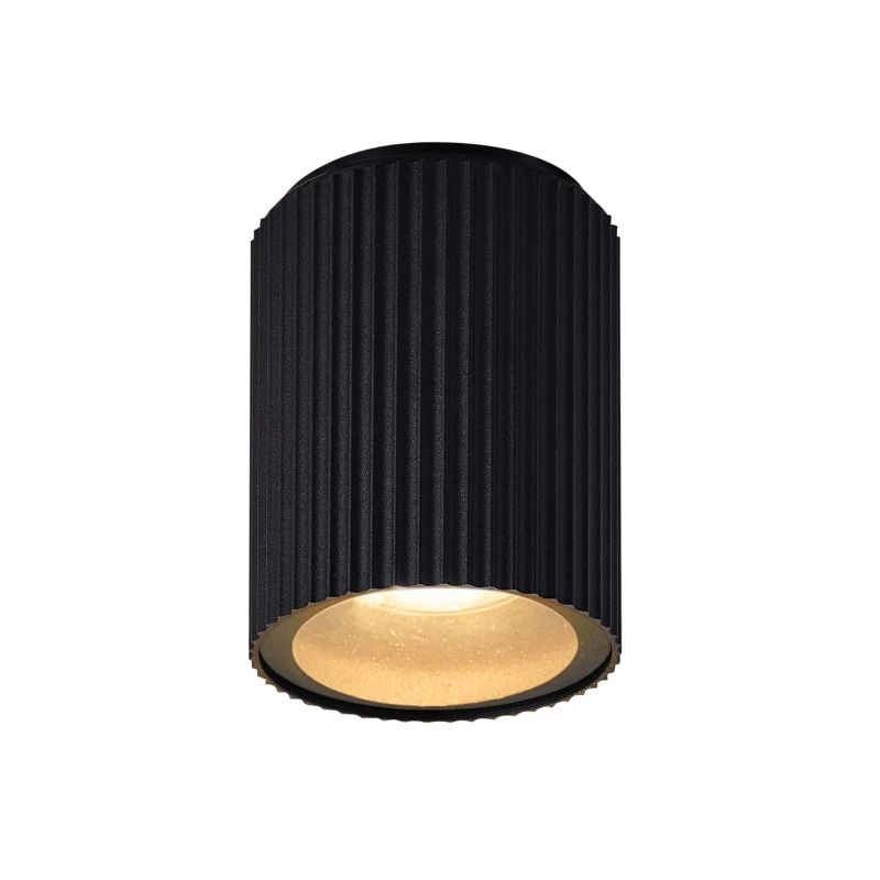 Nordlux Kyklop LED Plafondlamp | 1x GU10 Max 15W | ip54 | Dimbaar | Zwart