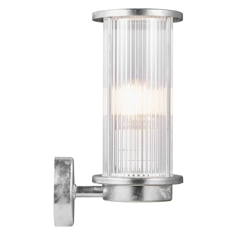 Nordlux Linton LED Wandlamp | 1x E27 Max 15W | ip44 | Dimbaar | Zilver