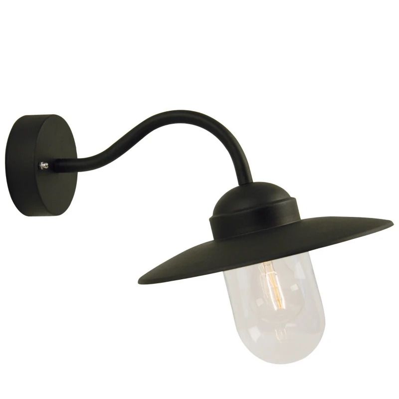 Nordlux Luxembourg LED Wandlamp | 1x E27 Max 60W | ip44 | Dimbaar | Zwart